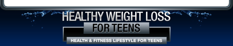 teenage weight loss plan